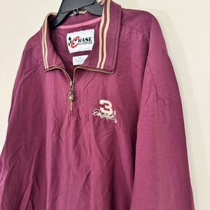 Vintage Chase Dale‎ Earnhardt #3 1/4 Zip Pullover Nylon Windbreaker Size XXL
